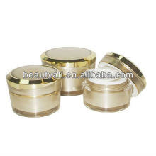 5ml 10ml 15ml 30ml 50ml 100ml oblique tapered cosmetic acrylic jar for cosmetic